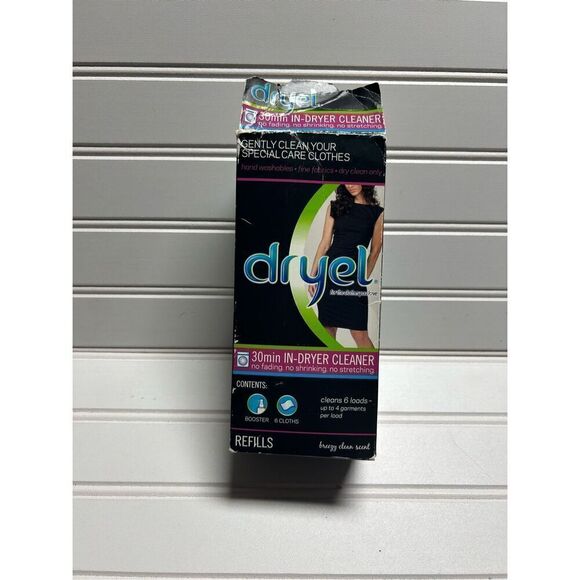 Dryel At-Home Dry Cleaner Refill Kit Booster Spray 6 Loads Open Box - Picture 1 of 6